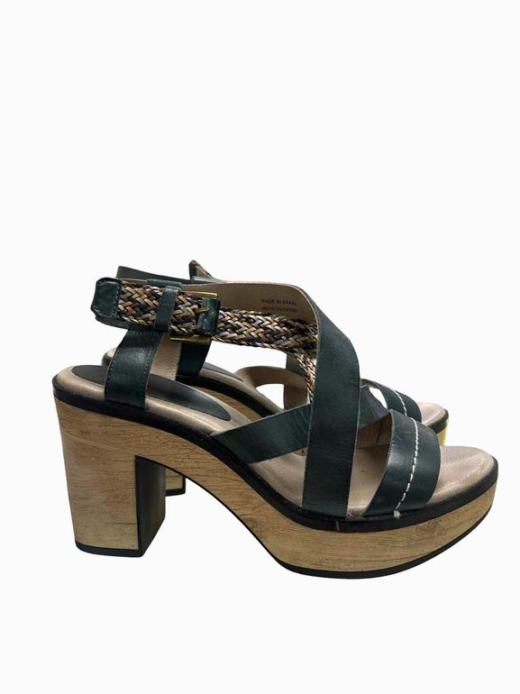 PIKOLINOS STRAPPY BLOCK HEEL SANDAL SIZE: 40