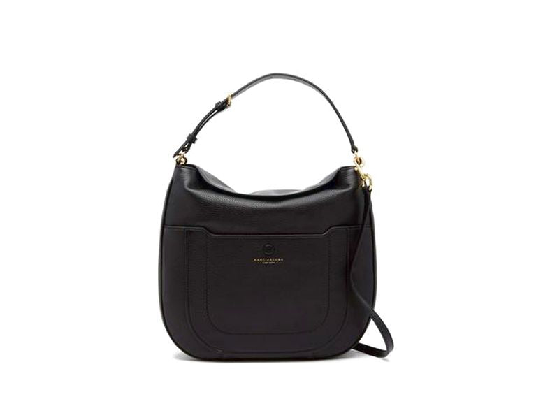 MARC JACOBS NWT EMPIRE CITY LARGE HOBO CROSSBODY BLACK