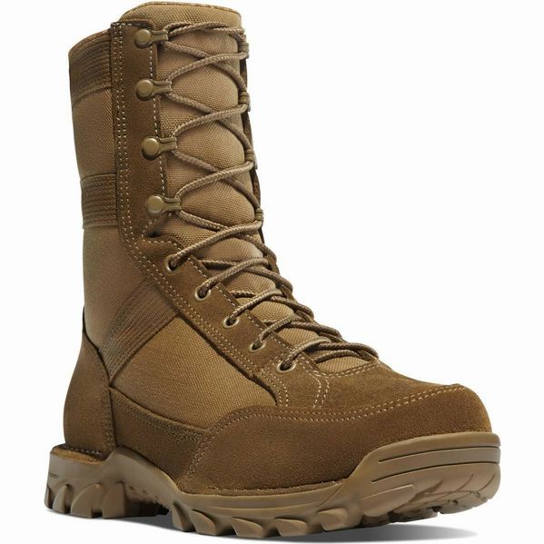 DANNER DESERT TFX G3 8 BROWN PLATFORM BOOTS SIZE 7.5 WEARHOUSE CONSIGNMENT