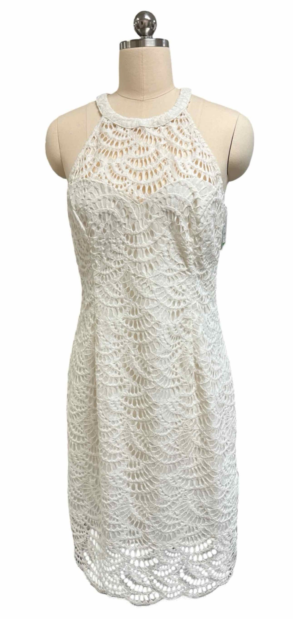 LILLY PULITZER NWT! KENNA WHITE DRESS SIZE 8
