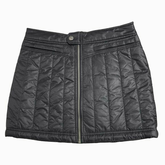 ATHLETA TOASTY BUNS INSULATED BLACK SKIRT SIZE 6