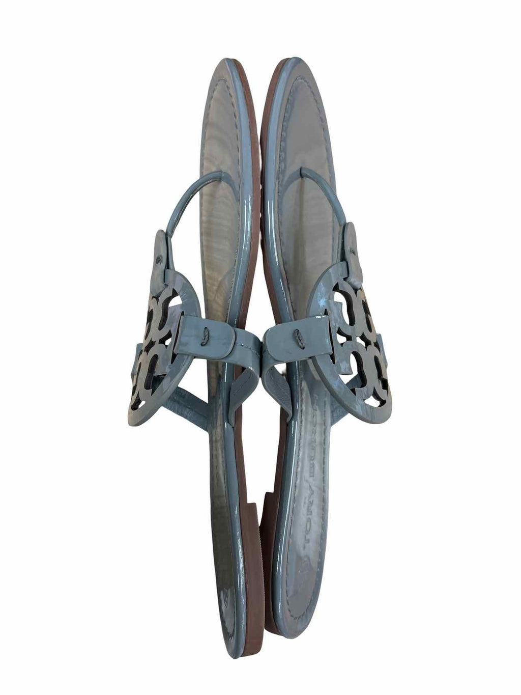 TORY BURCH PATENT MILLER SANDAL SIZE: 11
