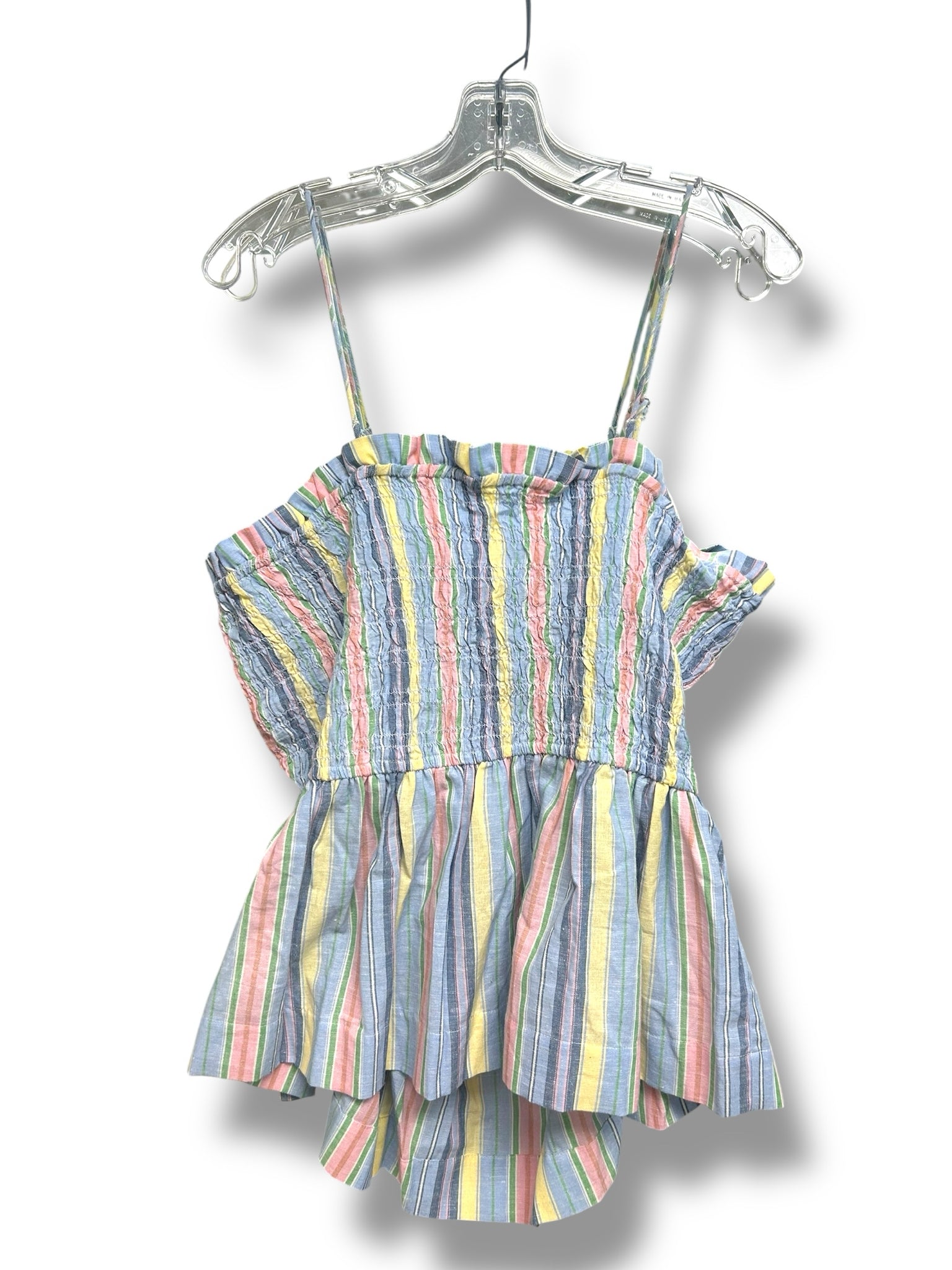 NWT DAMSON MADDER HOPE COTTON STRIPED SMOCKED TANK TOP SIZE UK 20 US 16 - WEARHOUSE  CONSIGNMENT