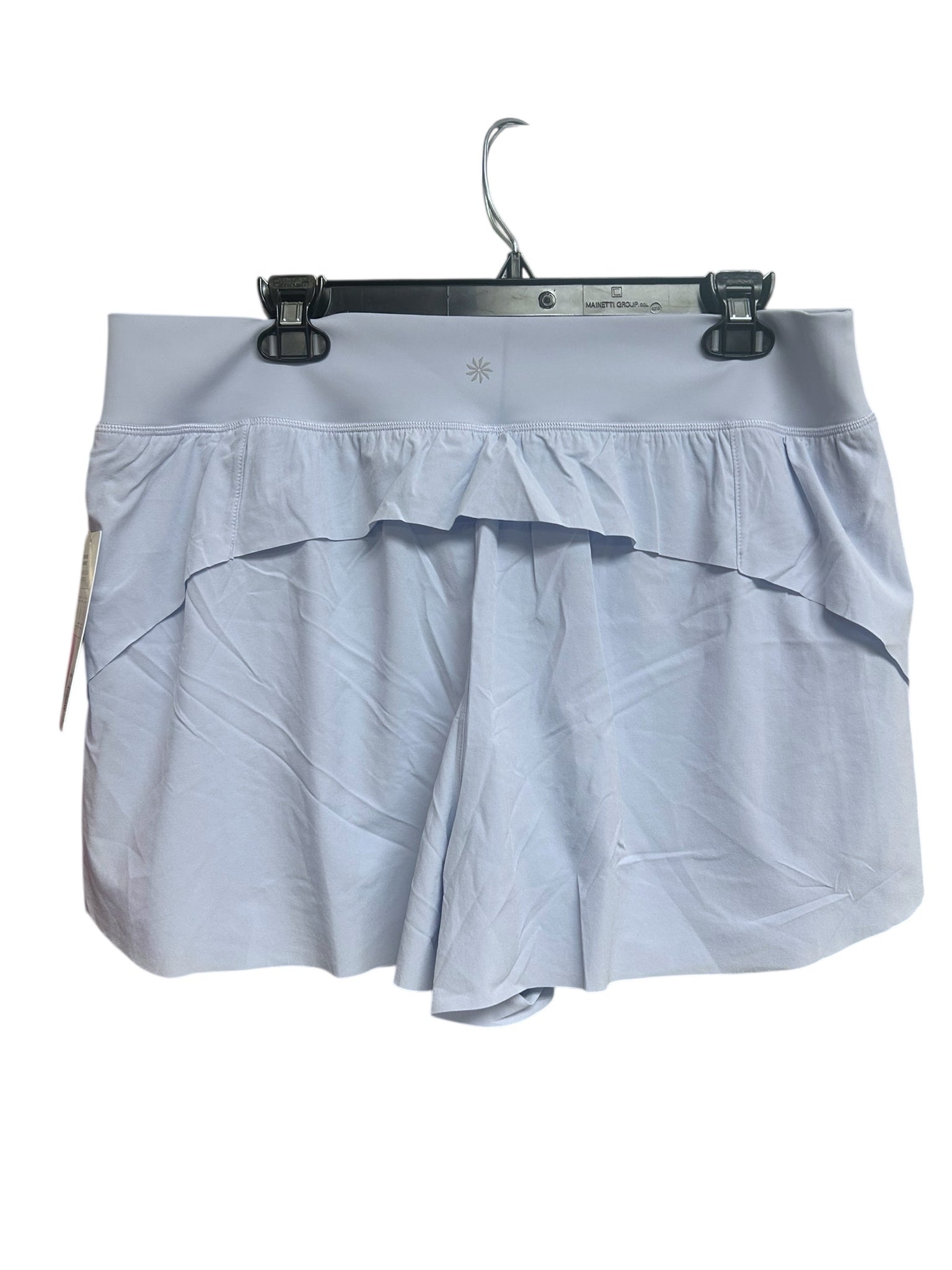 ATHLETA NEW! CROSSOVER RUN SHORT LIGHT BLUE SIZE XL