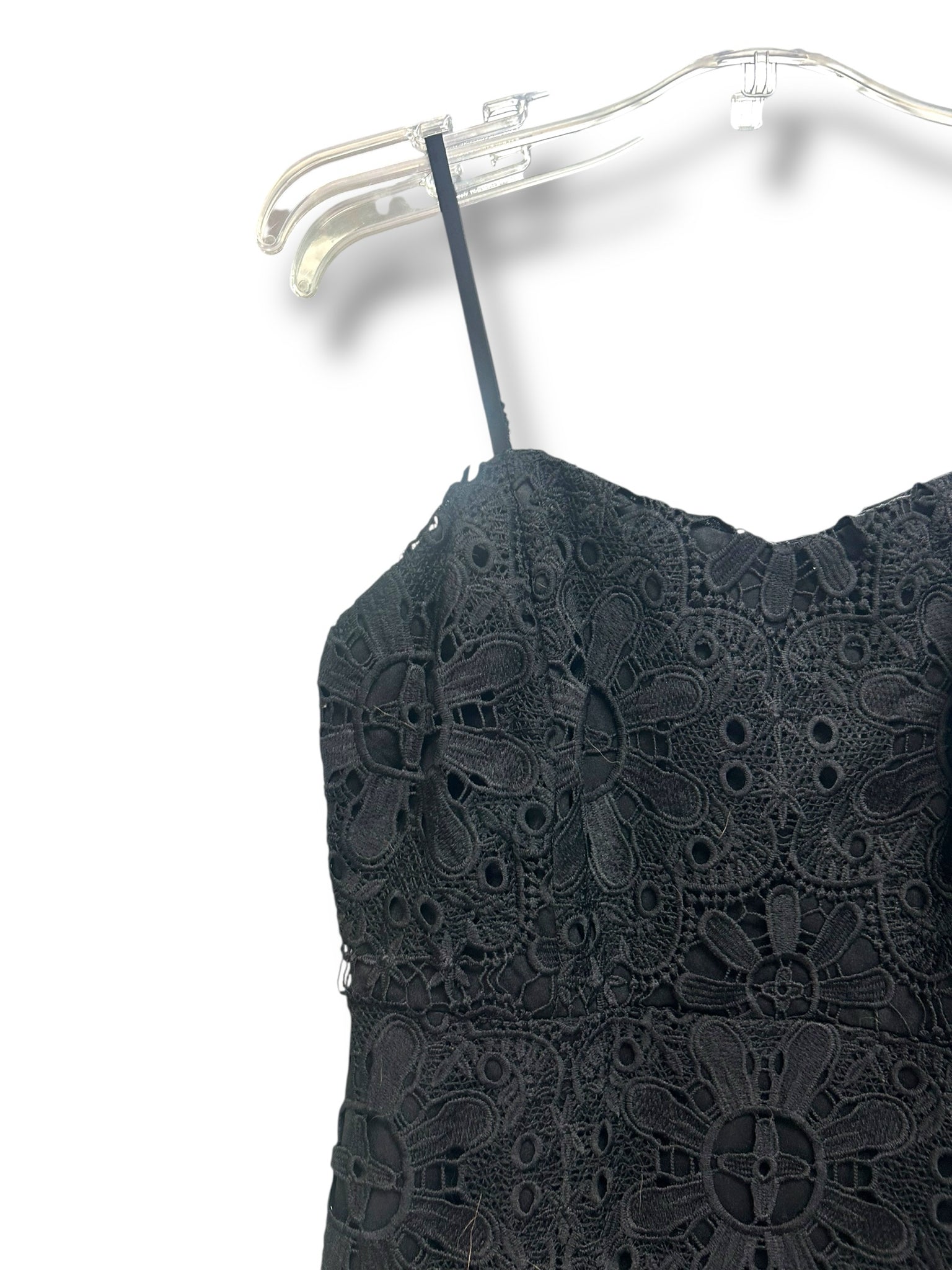 NWT ALTR'D STATE BLACK LACE MIDI ADJUSTABLE STRAP SHEATH DRESS SIZE M - WEARHOUSE  CONSIGNMENT