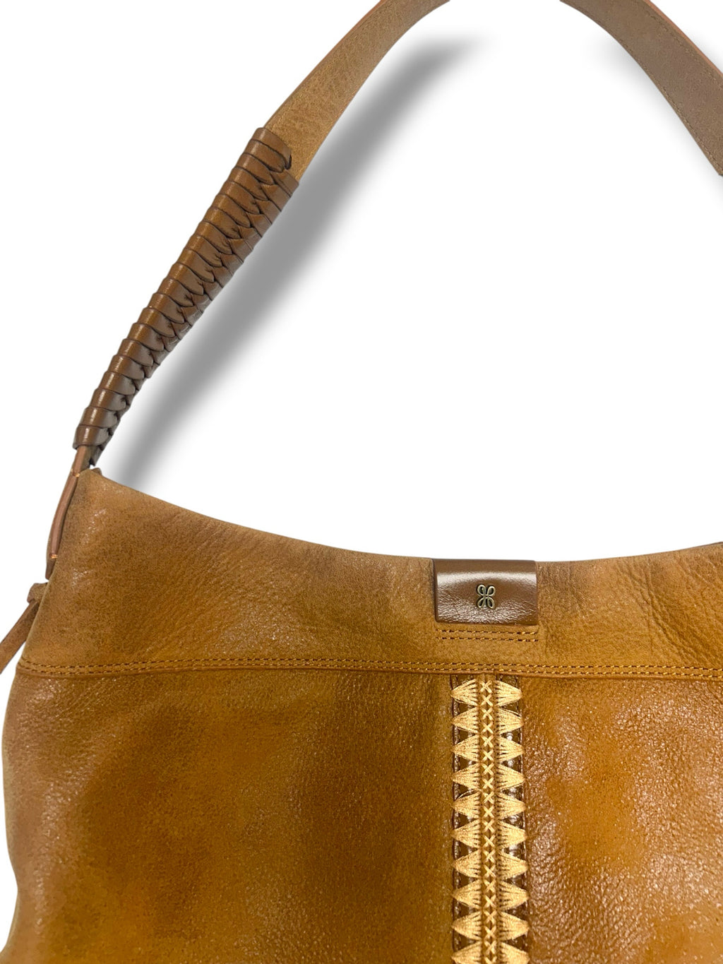 HOBO HONEY SUEDE ROMY LEATHER SHOULDER SLOUCHY FRINGE BAG
