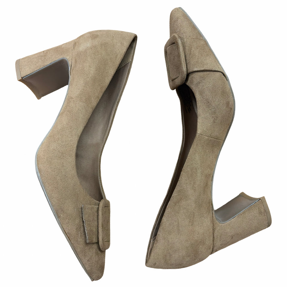 ANNE KLEIN NEW BARETTA BUCKLE POINT TOE PUMP SIZE 9.5