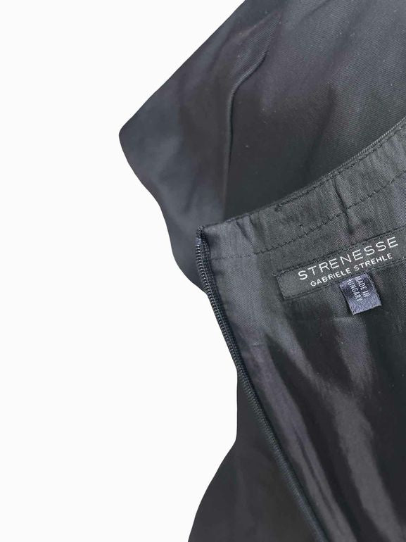 GABRIELLE STREHLE TAFFETA LIKE TAILORED DRESS SIZE: 10