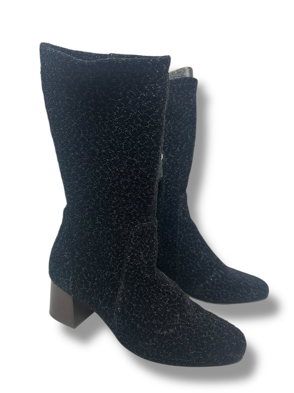 ANDRE ASSOUS VENUS SPARKLY SOCK BOOT SIZE 9