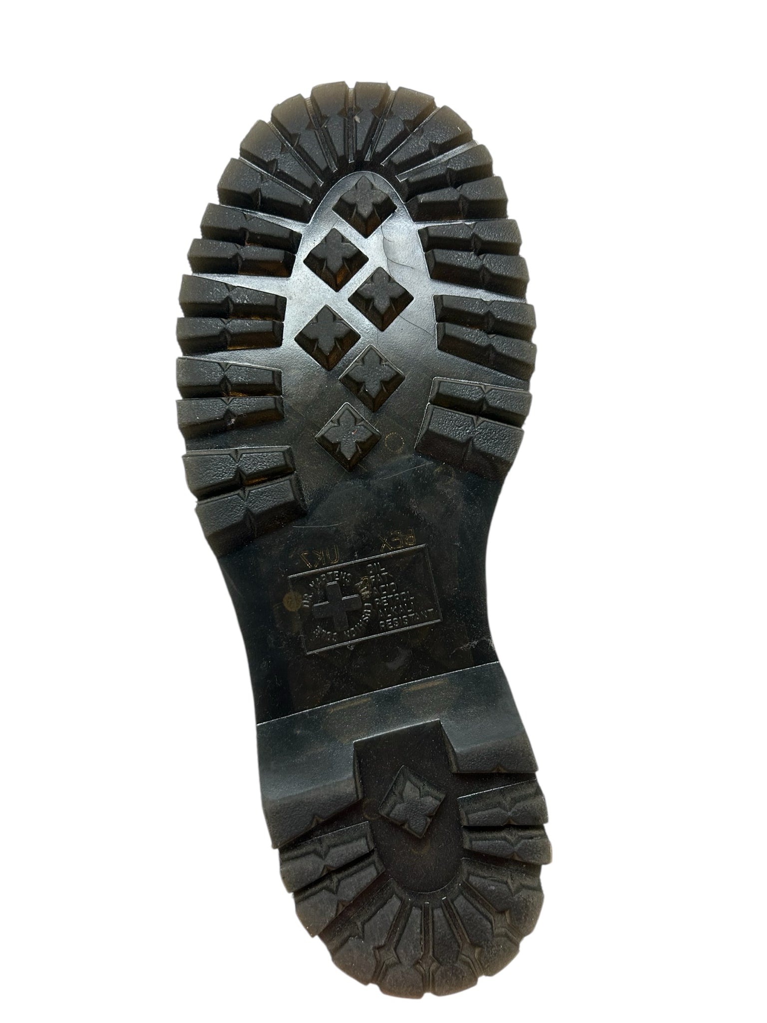 DR MARTENS 2976 SMOOTH LEATHER QUAD CHELSEA PLATFORM BOOTS SIZE 9