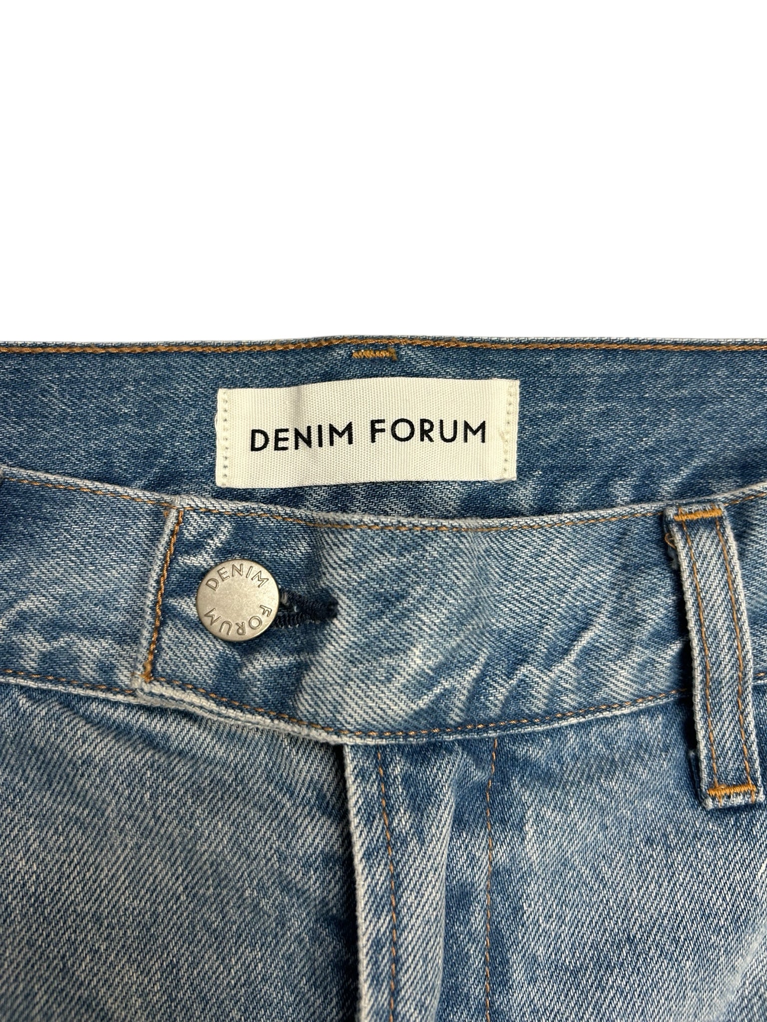 ARITZIA DENIM FORUM THE 90s WORKWEAR MINI DENIM SKIRT SIZE 27