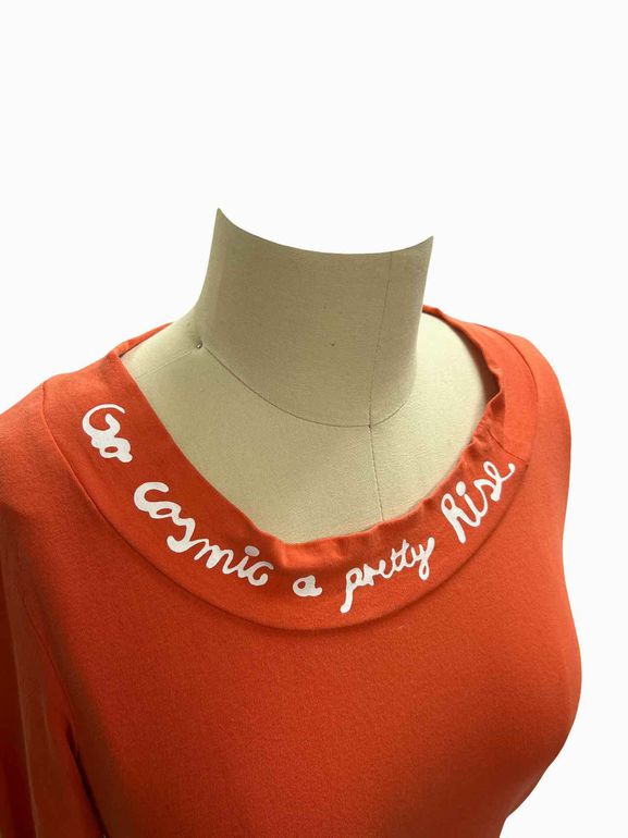 RUNDHOLZ BLACK LABEL COSMIC RISE LONG SLEEVE TOP SIZE: XS