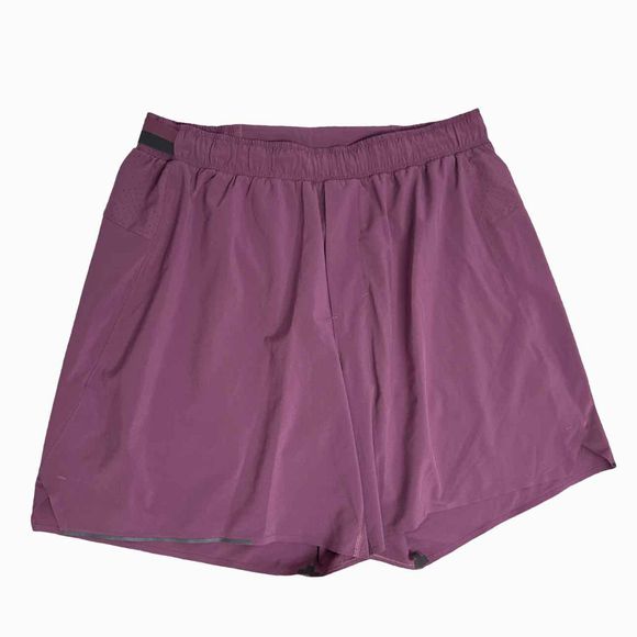 LULULEMON SURGE LINEC PURPLE SHORT 6"  SIZE L