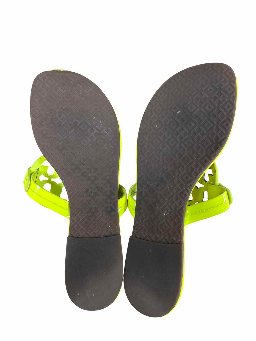 TORY BURCH PATENT MILLER SANDAL SIZE: 8.5