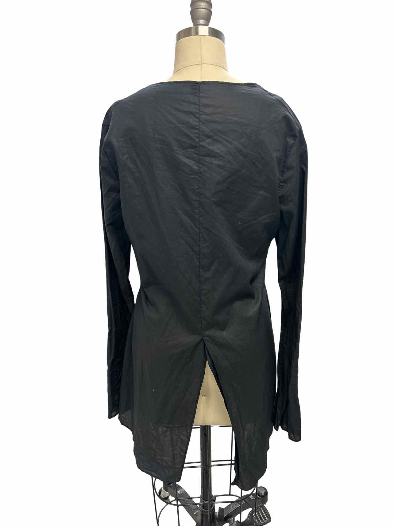 ATELIER SUPPAN 100% COTTON SILVER HOOK FRONT TUNIC SIZE: XS