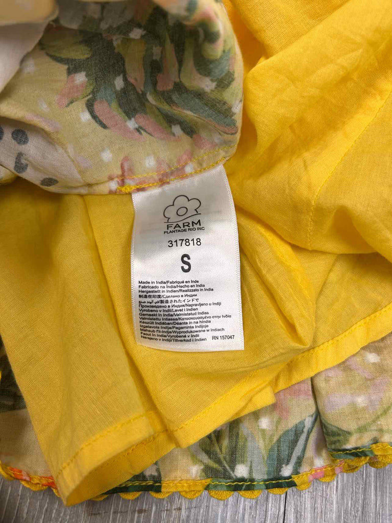 ANTHROPOLOGIE FARM RIO BIRIBA MIX MINI DRESS SIZE: S