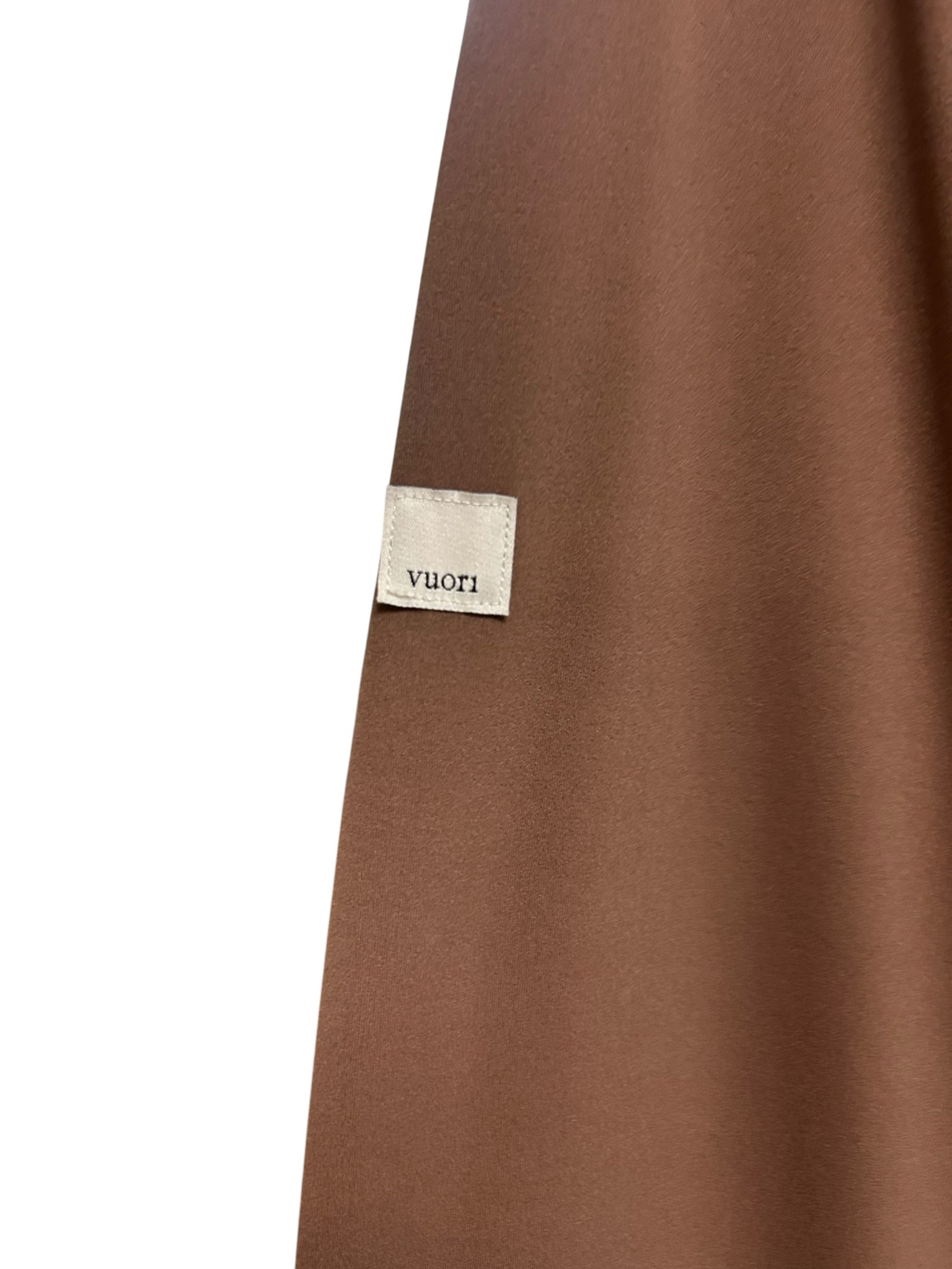 VUORI ALL THE FEELS BLISS BLEND ALMOND HIGH WAIST LEGGINGS