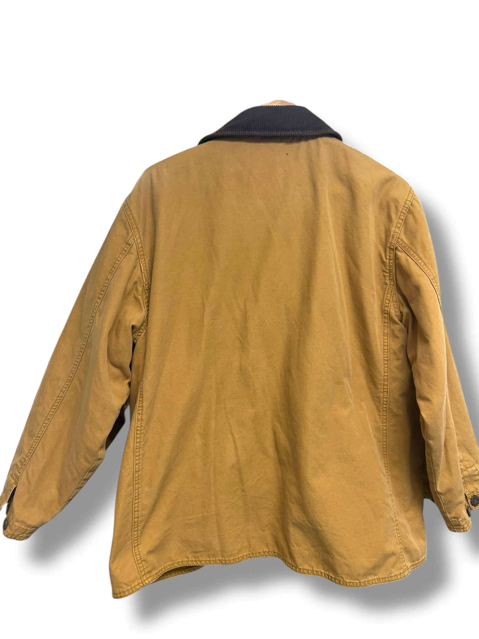 VINTAGE WOOLRICH SADDLE BARN CHORE JACKET FLEECE LINED SIZE XL
