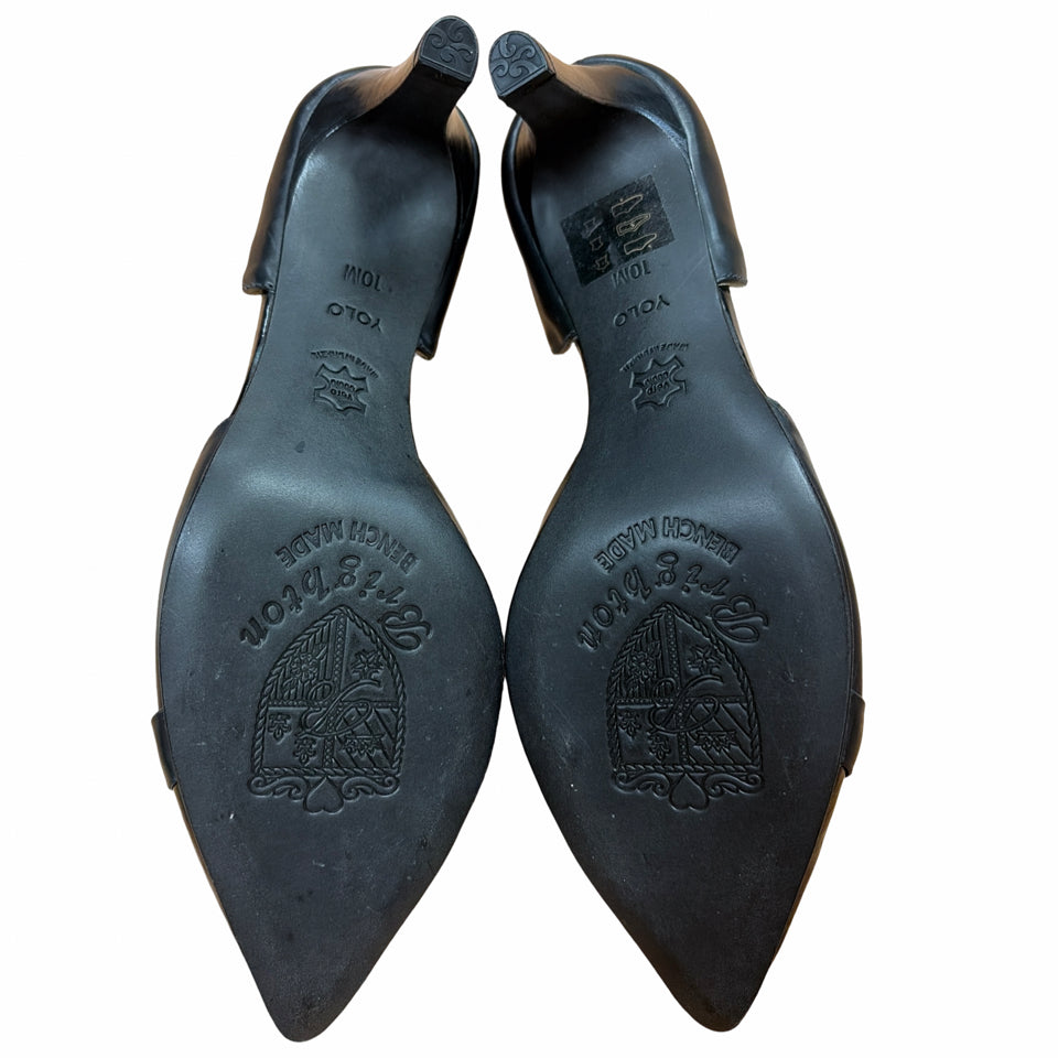 BRIGHTON LEATHER YOLO POINT TOE PUMP SIZE 10