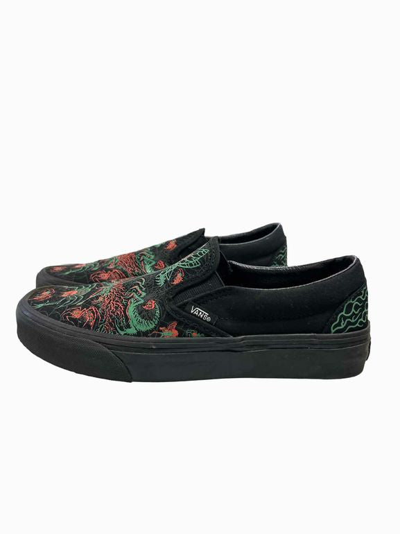 VANS EVIL OMENS GLOW SLIP ON SNEAKER size: 8