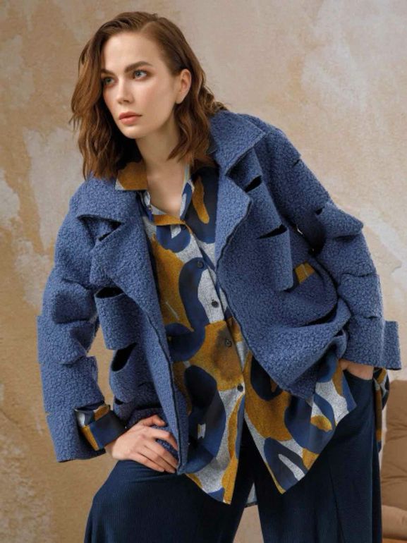 KOZAN NWT KOZAN NWT SERENA BOUCLE JACKET SIZE: XL