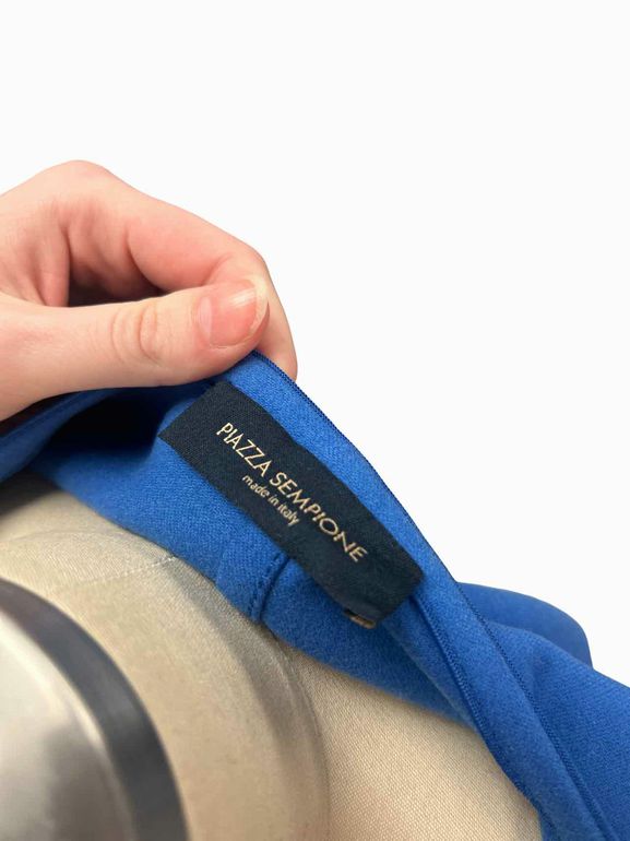 PIAZZA SEMPIONE CASHMERE BLEND ONE BUTTON SWING COAT SIZE: 2X