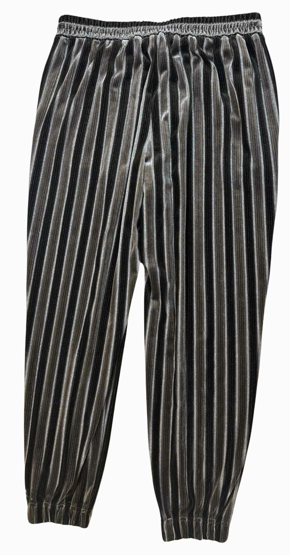 MAVEN WEST VELVET STRIPE PULL ON PANT SIZE M