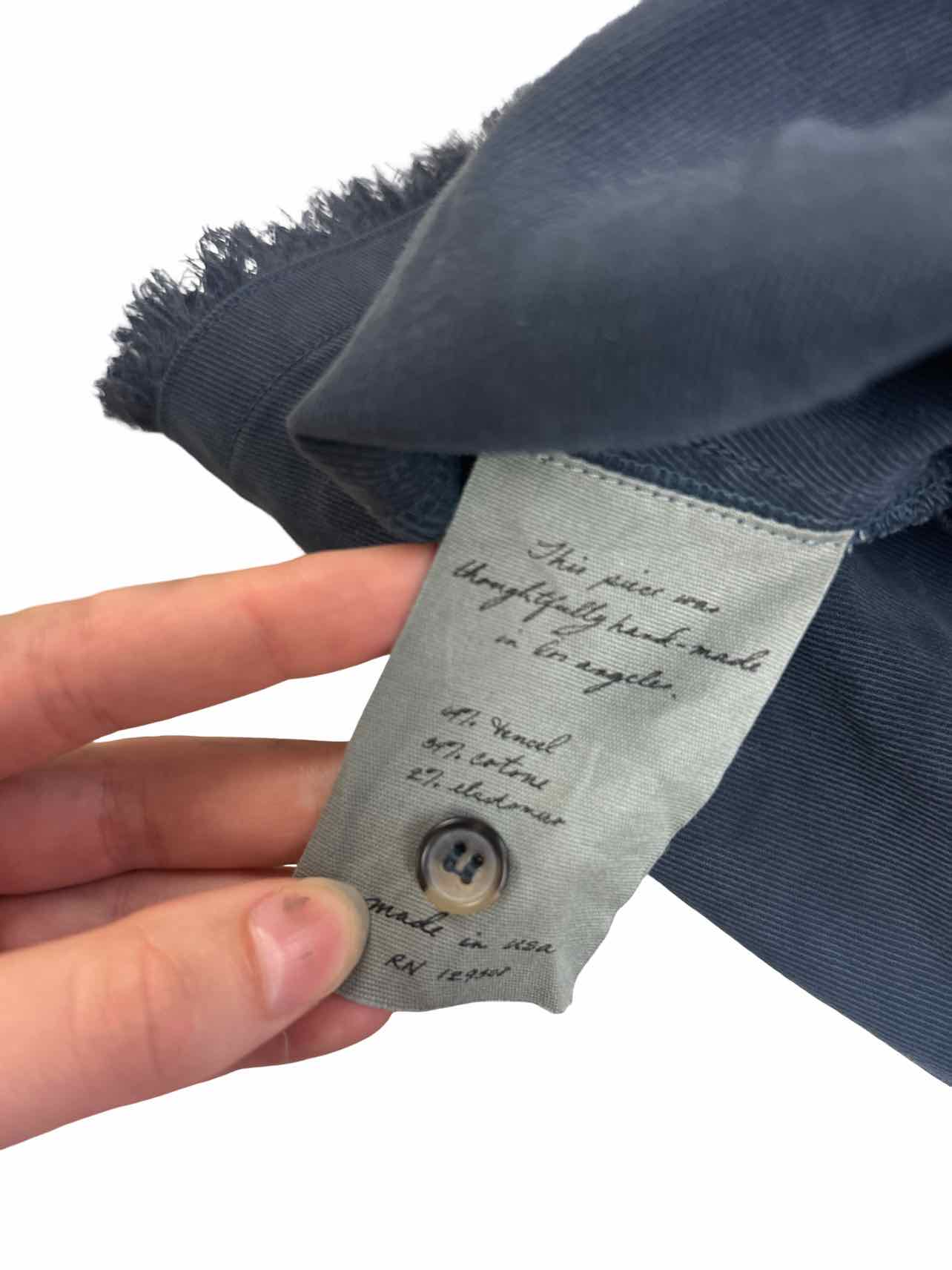 RAQUEL ALLEGRA THE WORK SKIRT IN MIDNIGHT BLUE SIZE: 0