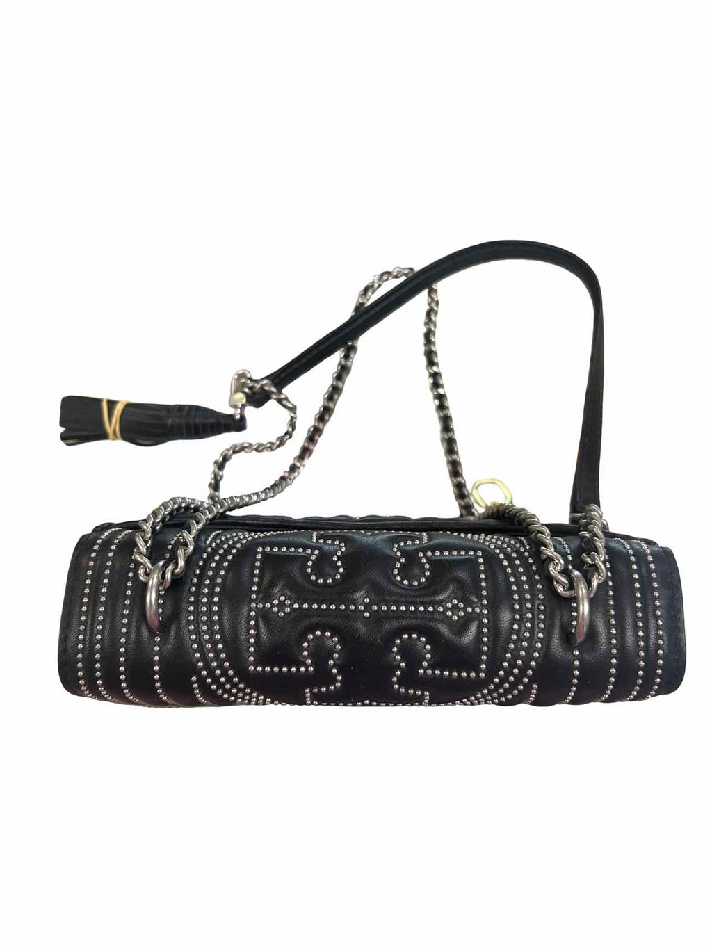 TORY BURCH MINI FLEMING STUDDED CONVERTIBLE CHAIN