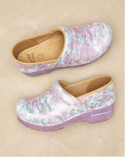NEW! DANSKO IRRIDESCENT CANDY SKY CLOG 38
