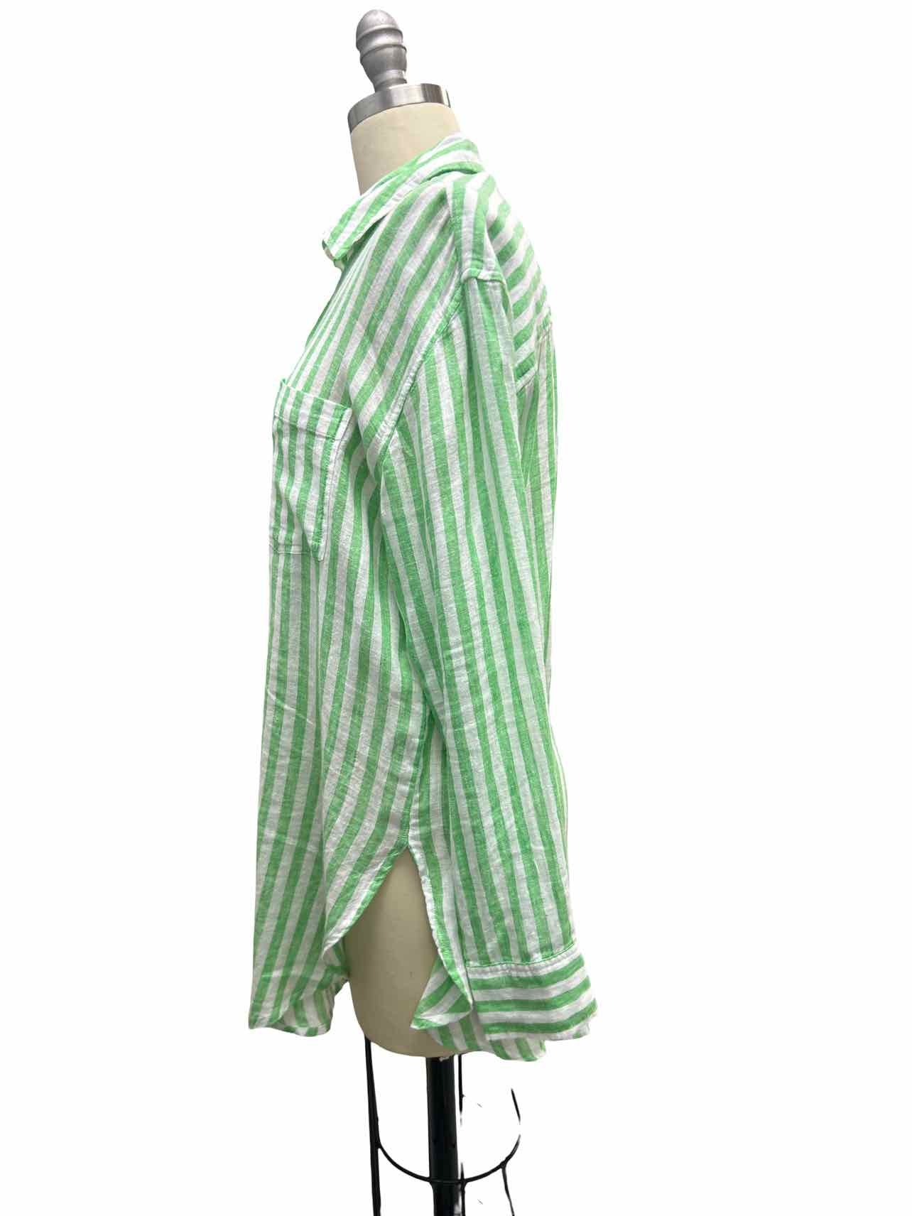 RAILS  X  GIADZY GIADA LUXE LINEN SHIRT SIZE: S