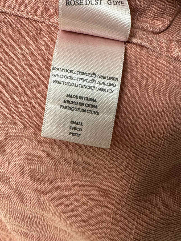 RAILS COLLINS LYOCELL BLEND UTILITY BLUSH JACKET SIZE S