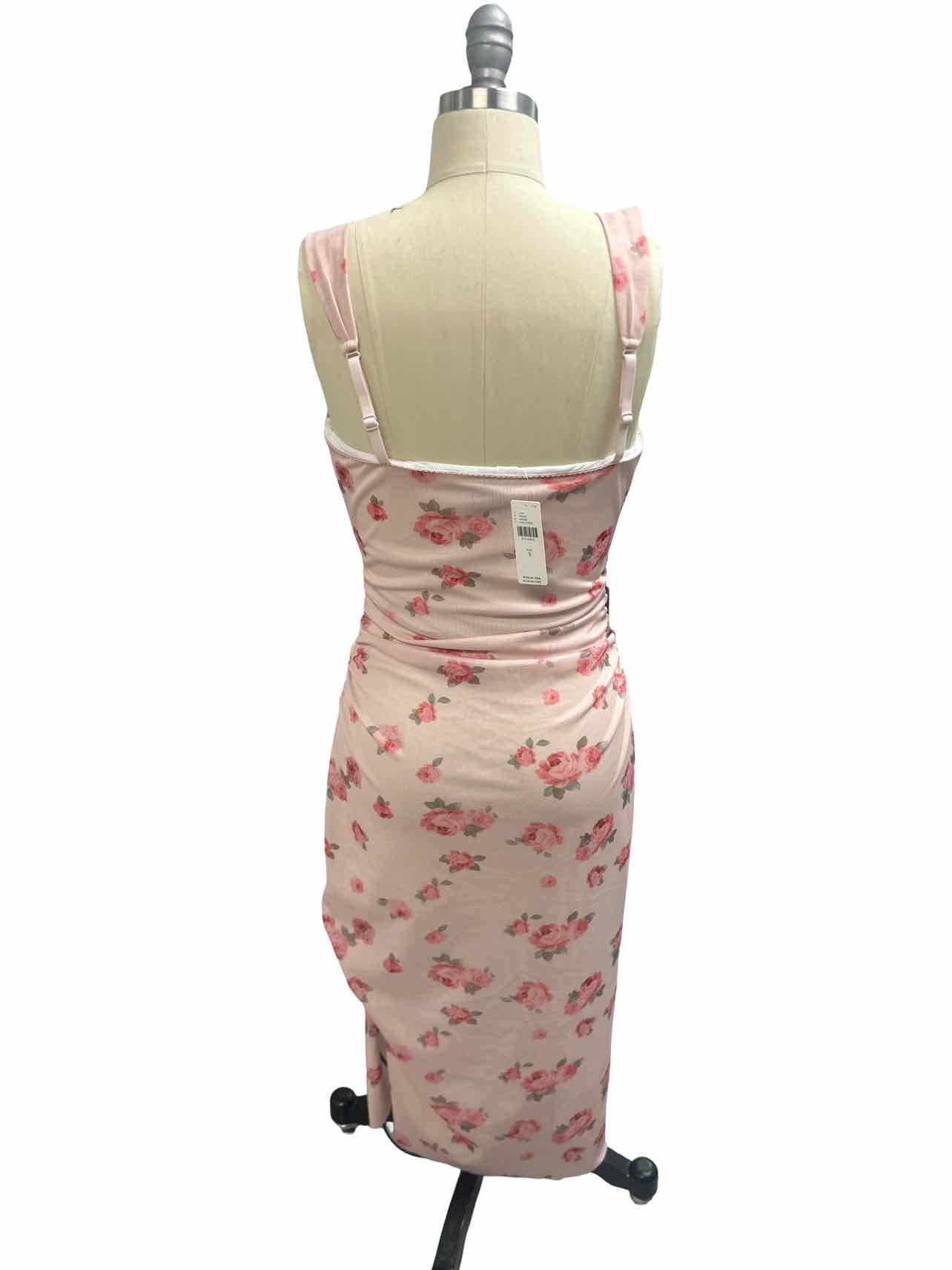 ANTHROPOLOGIE NWT!  MARE ROSE PRINT RUSHED SIDES MINI SIZE: S