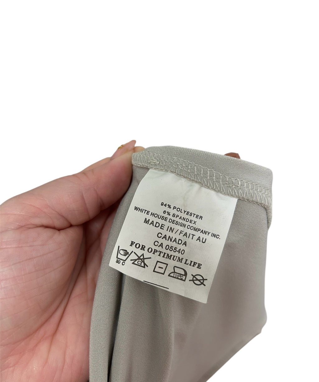 SYMPLI TAUPE FRINGE TANK CARDIGAN WRAP SET SIZE 6