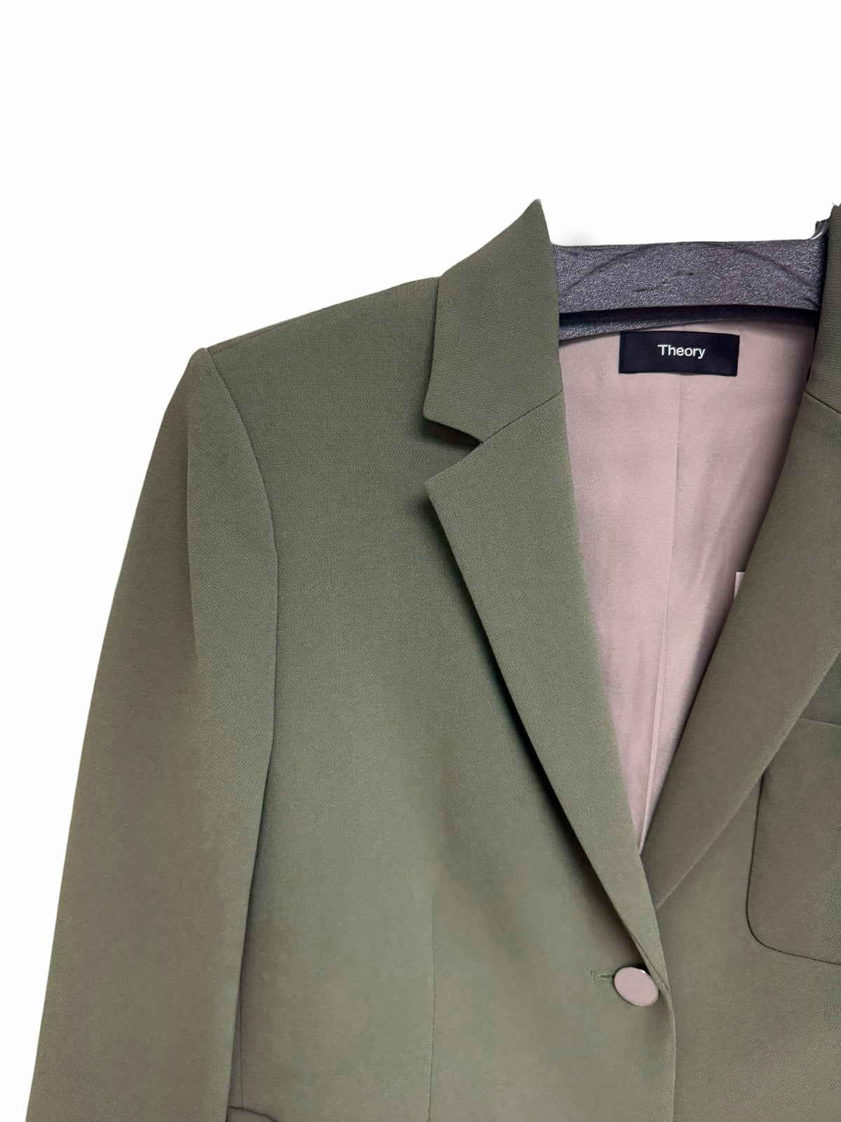 THEORY Size 2 OLIVE WJACKET