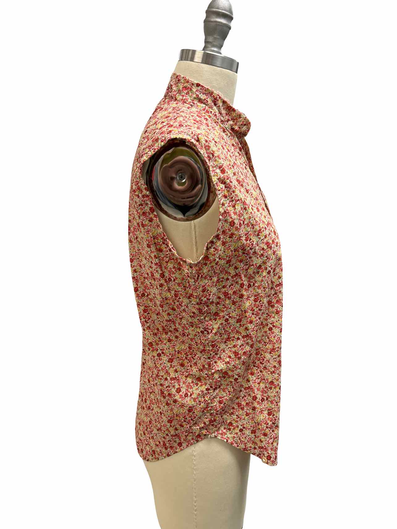 PIPSQUEAK CHAPEAU  ETC BOY SHIRT IN DITSY FLORAL SIZE: XS