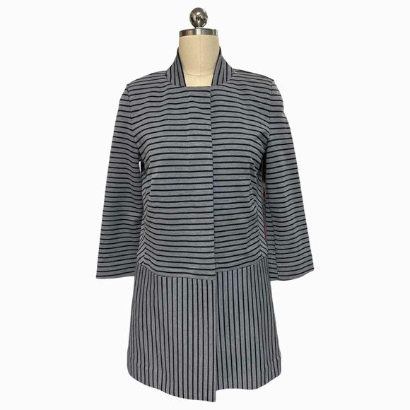 NEW Cabi striped car coat hot blazer Sz L Style #5474