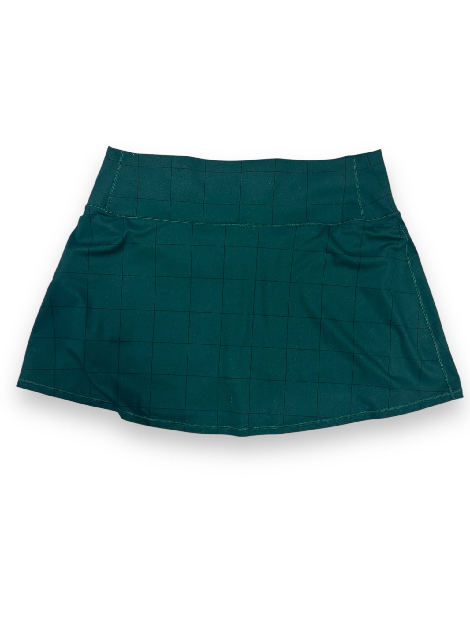 VUORI WINDOWPANE VOLLEY TENNIS SKORT GREEN SIZE XL
