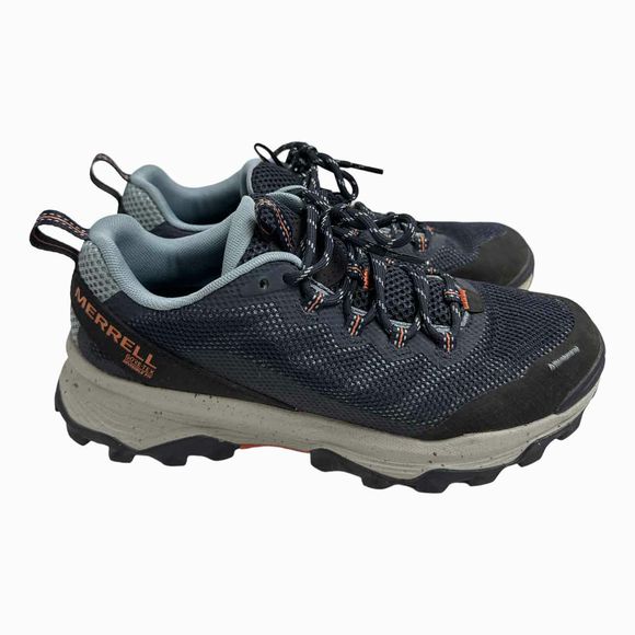 MERREL SPEED STRIKE GORE-TEX HIKING NAVY SNEAKER SIZE 8.5