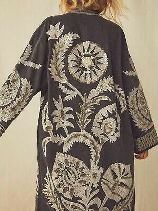 FREE PEOPLE NEW! LACE LIKE A DREAM COAT SIZE: XL