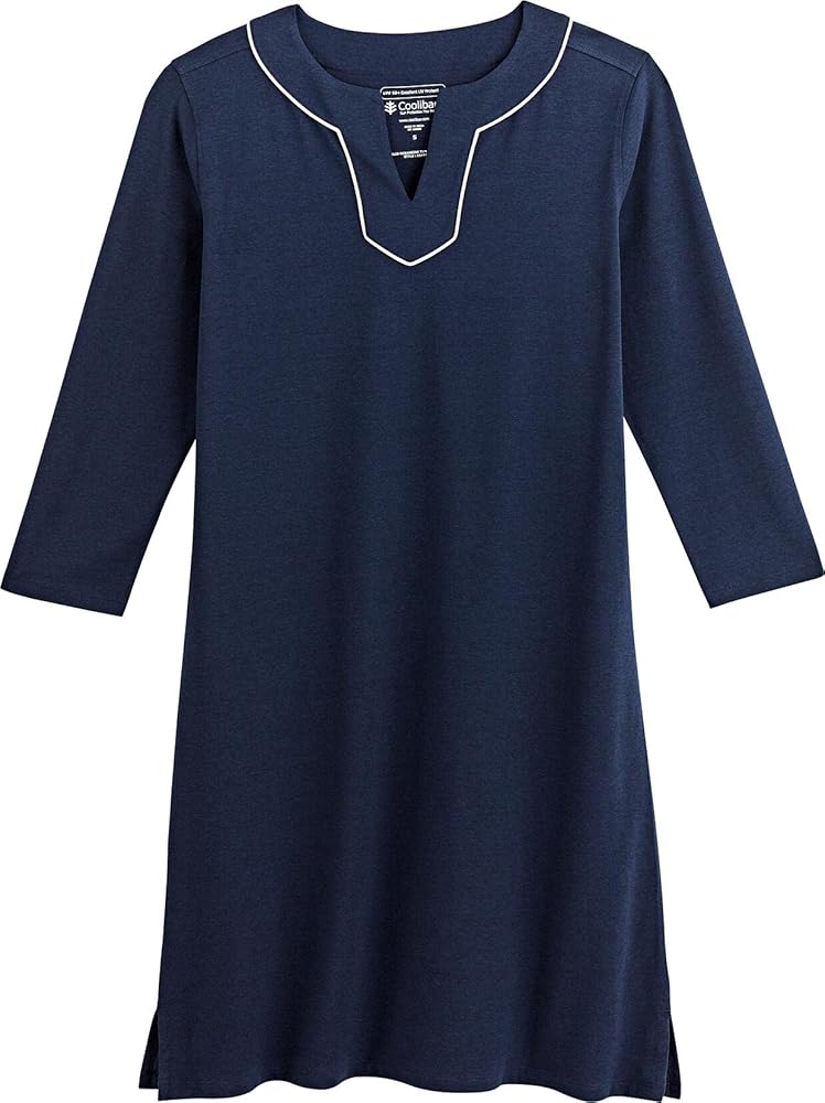 COOLIBAR UPF 50+ OCEAN VIEW TUNIC NAVY DRESS SIZE XXL