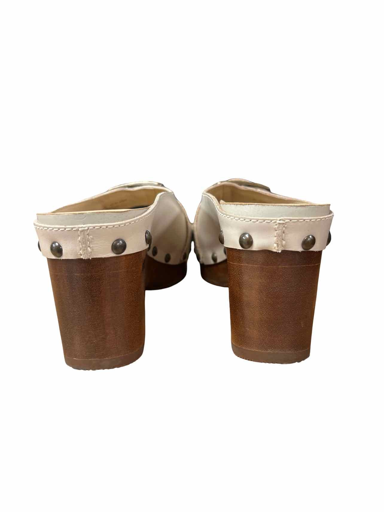 DANSKOADELINE BONE CALF PLATFORM SANDAL SIZE: 40