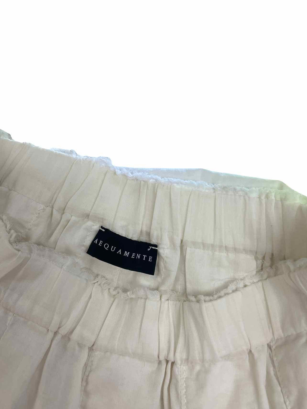 AEQUEMENTE COTTON CRINKLE SKIRT SIZE: S