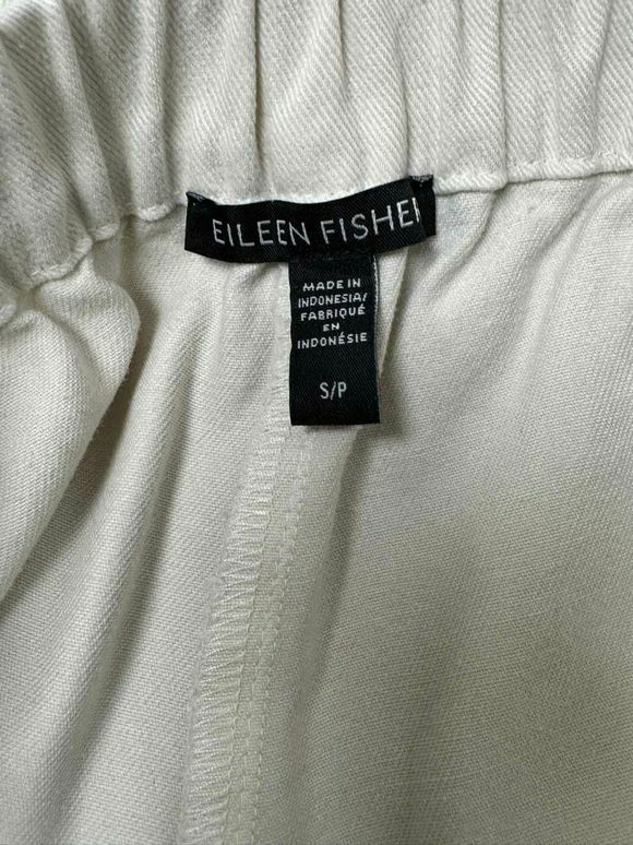 EILEEN FISHER SOFT TWILL WIDE LEG PANT 100% TENCEL SIZE SP