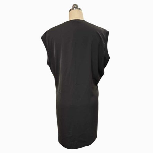 ALL SAINTS WRAP SLVLS OLIVE DRESS SIZE L