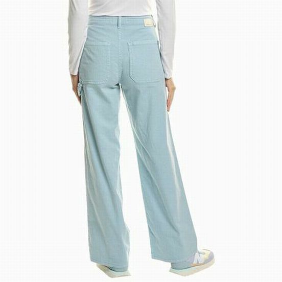 CURRENT ELLIOTT NWT! PAINTER WIDE LEG PANT FRENCH ENAMEL SIZE: 31