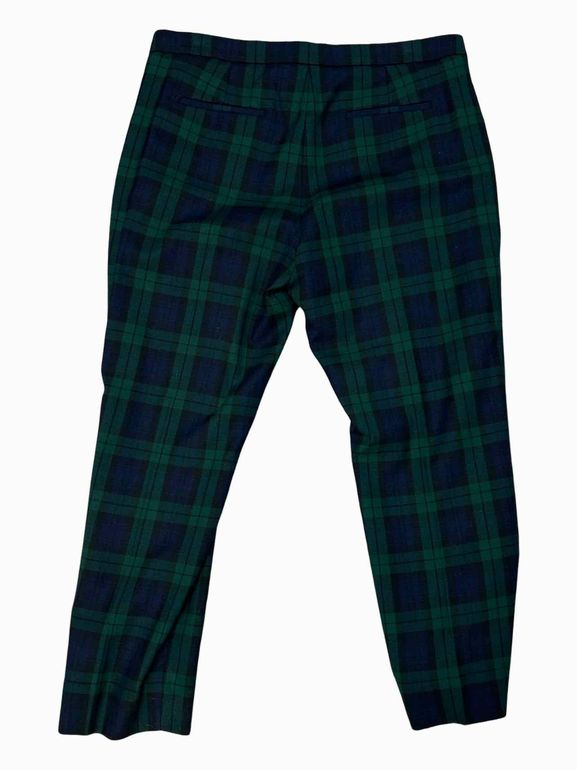 JCREW BLACKWATCH FULLY LINED MARTIE PANT H3704 SIZE: 12