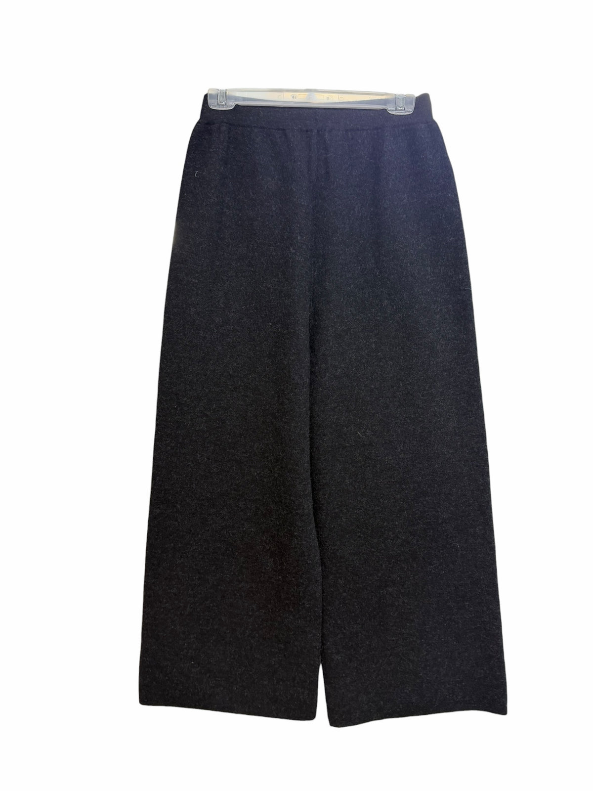 GARMENTORY LAUREN MANOOGIAN CHARCOAL ALPACA BLEND WIDE LEG PANTS SIZE XS