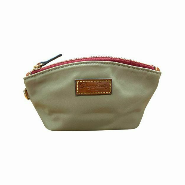 DOONEY & BOURKE TAN WAYFARER HOBO NYLON SHOULDER BAG + COIN POUCH