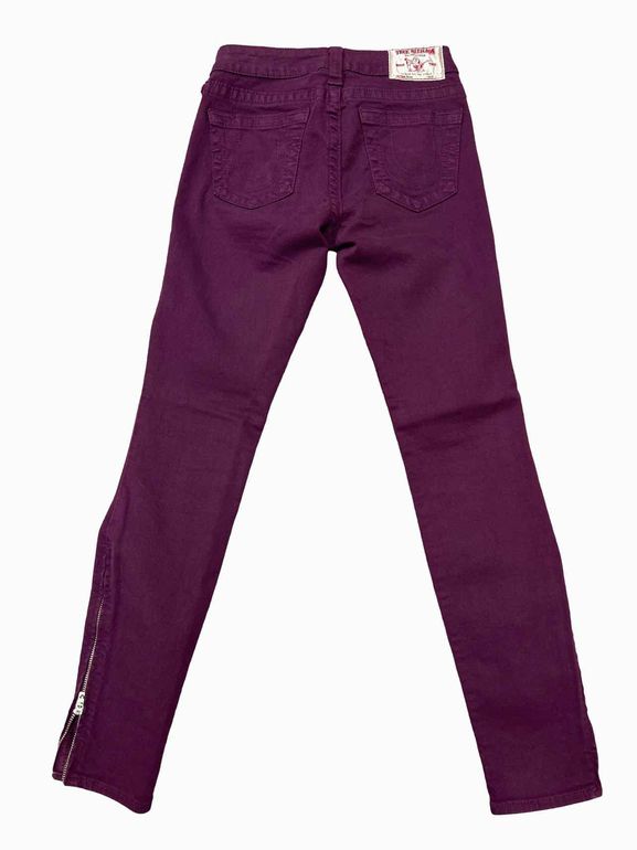 TRUE RELIGION NWT TARA MID RISE SUPER SKINNY LEG SIZE: 24